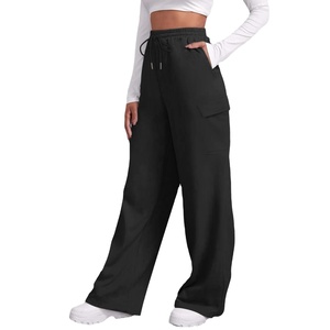 100% Organic Cotton Baggy <b>Women</b> Pants New Premium Design <b>Women</b> <b>Trouser</b> Customize Logo New Casual Sweatpants - Product Image 1