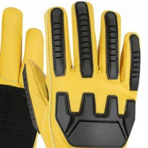 Guantes Mecánicos de Protección Contra Impactos Personalizados para las Industrias del Petróleo y Gas, Guantes Antideslizantes, Guantes Mecánicos de Cuero de la Mejor Calidad - Product Image 5
