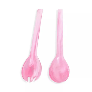 Modern Design Sustainable <b>Salad</b> <b>Tools</b> Set Resin <b>Salad</b> Servers Dishwasher Safe Hand-Engraved Customized Microwave & Oven Safe - Product Image 5
