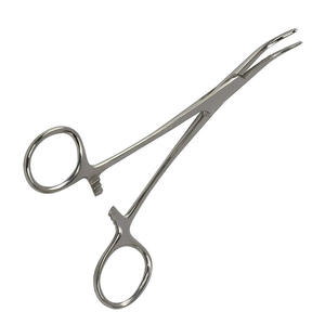 Pince à épiler manuelle de précision Briggs en argent, forceps Kelly incurvé, pince chirurgicale, instrument de suture pour hôpital par SurgiRight - Product Image 2