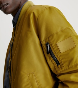 Personnalisé de Haute Qualité Nylon Coupe-Vent Séchage Rapide Logo Imprimé Baseball Uniforme Top Fermeture Éclair Cardigan Hommes Bomber Veste - Product Image 4