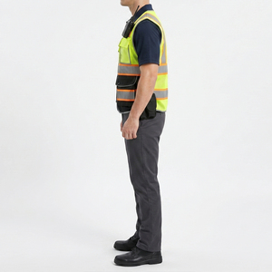 Bulk Quantity High Grade Men and Women Working Vest Available at Reasonable Price <b>Multiple</b> Pockets Work Wear Vest - Product Image 3