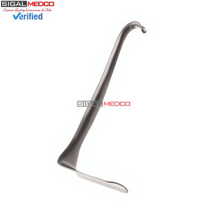 Rétracteur vaginal de qualité supérieure, lame de 7 pouces, 1,5 pouce x 3 pouces, instrument chirurgical obstétrique et gynécologique, acier inoxydable allemand, gynécologie - Product Image 4