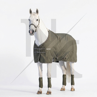 Couverture d'extérieur légère pour chevaux, imperméable et respirante, en polyester, pour l'écurie et la pluie, pour l'équitation