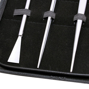 Juego de Herramientas Duraderas de Acero Inoxidable para Acuarios, Espátula para Sustrato de Pecera, Tijeras Largas, Pinzas, Kit de Limpieza - Product Image 2