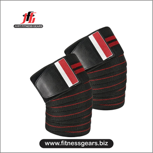 Nylon & Cotton <b>Knee</b> Sleeve-Breathable Compression with Hook & Loop Closure for Weightlifting & More (Unisex Adult) - Product Image 1