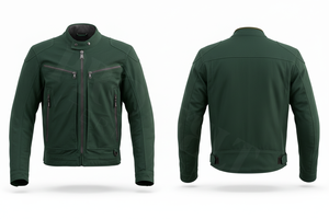 Heavy Duty Whole Sale Safety Textile Motorcycle Jacket with Zipper Pockets for Men Stylish Biker Outer Windproof Riding Jacket - Product Image 2