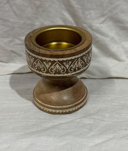 Best Quality Arabic Calligraphy Design Acacia Wood <b>Bakhoor</b> <b>Oud</b> Charcoal Burner BMS ENTERPRISES 100% Natural Religious Burner Buy - Product Image 5