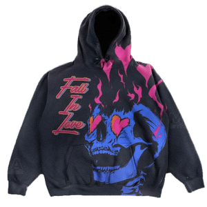 <b>Men</b> Cotton Blend Streetwear <b>Hoodie</b> Graphic Pullover - Product Image 1