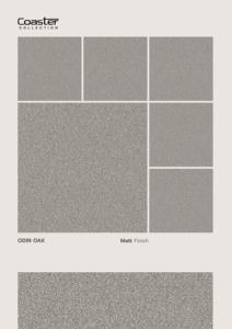 Baldosa de porcelana mate esculpida de 600x600 mm diseñada para introducir una claridad de profundidad controlada y un rendimiento de suelo confiable. - Product Image 6