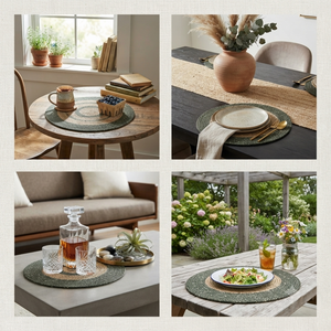 Set de table classique en coton tissé réutilisable pour la maison, la cuisine, l'hôtel – Vente en gros, exportation, achetez directement auprès du fabricant - Product Image 5