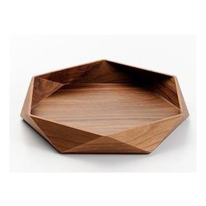 Natural Solid Wood Serving Tray Premium Wooden Breakfast Tray For Dining Kitchen Coffee Tea Food Serving And <b>Home</b> Decoration - Product Image 5