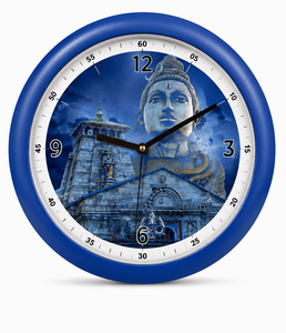 Personalized Modern Plastic & Glass Wall <b>Clock</b> with <b>Digital</b> Printing Custom Gift for Christmas Mother's Day Office Decor - Product Image 1