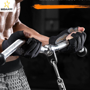 Ultra respirant pour la musculation pour hommes et femmes, fitness, entraînement, suspension, levée de poids avec protection complète de la paume - Product Image 2