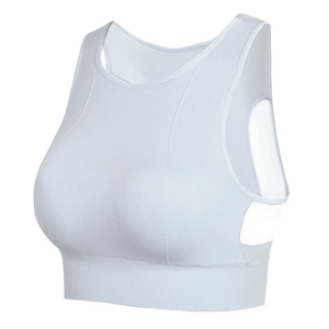 Soutien-gorge de sport pour femme à prix abordable, sans couture, respirant, en nylon et élasthanne, confortable, vêtements de fitness, service OEM - Product Image 2