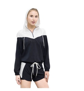 Ensemble sportif tendance pour femmes en 5 pièces : veste de sport, soutien-gorge rembourré, haut d'entraînement, leggings extensibles taille haute, vêtements de sport - Product Image 3