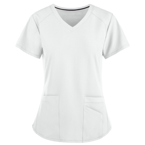 Hot Sale Medical <b>Scrubs</b> Uniforms Womens <b>Scrub</b> <b>Tops</b> Knitted 100% Cotton High-quality Quick Dry OEM Service Hospital Use Women - Product Image 2