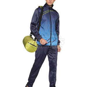 Wholesale Prices Best Quality Running Suits Stand Collar <b>Trouser</b> & <b>Zip</b> UP Jackets Men Running Suits For Sports Wear - Product Image 4