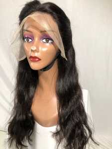 Peluca de Cabello Humano Ondulado Frontal HD 13x6 de Calidad Premium, 100% Virgen Sin Procesar, Color Negro Jet, de Origen Indio, para Mujer - Product Image 3