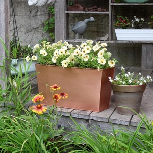 Jardinière ronde en métal, pot de fleurs décoratif élégant, pour l'intérieur et l'extérieur, pour la maison, le balcon, le salon, le bureau - Product Image 5