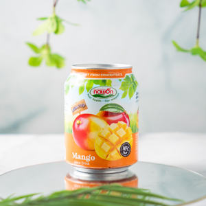 Échantillon Gratuit Jus de Mangue avec Pulpe de Mangue 250ml en Canette NAWON Alimentation et Boissons au Vietnam Faible MOQ Fournisseur de Fruits Tropicaux Direct Usine - Product Image 5