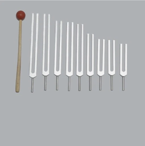 9 diapasons sacrés de solfège, dont 528 diapasons avec marteau pour la guérison… - Product Image 1
