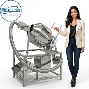 Máquina Tostadora de Tambor Eléctrico de Acero Inoxidable Micron India, 1 Año de Garantía, Fácil de Operar, Secado de Alimentos y Materiales Químicos de 100 kg - Product Image 4