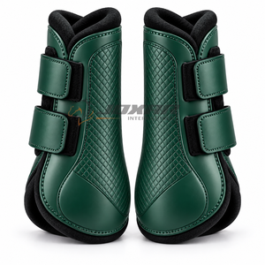 Bottes de brossage équestres professionnelles conçues pour un confort, une durabilité et un ajustement pratique pendant la pratique équestre et les exercices. - Product Image 3