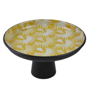 Plateaux de service en métal décoratifs pour mariage, anniversaire et fête, présentoir individuel pour aliments, support à gâteau au design brillant - Product Image 3