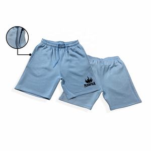 Shorts d'hiver décontractés pour hommes, 100 % coton molletonné, imprimés sur mesure, taille ample, écologiques, coupe-vent, séchage rapide - Product Image 4
