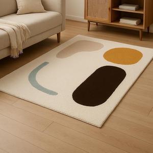 Alfombra Moderna de Lujo Nórdica para Sala de Estar, Alfombra Grande Resistente a las Manchas, Decoración para el Hogar - Product Image 1