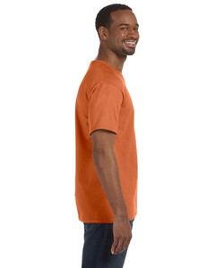 T-shirt personnalisé en coton pur 220 g/m² léger, uni, respirant, anti-humidité, coupe ample, manches courtes pour hommes et femmes - Product Image 3