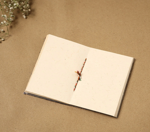 Carnet de notes en tissu mélangé fait main, petit journal, carnet de croquis, pour écrire, prendre des notes, cadeau de voyage - Product Image 4