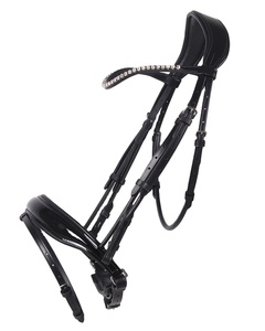 กระดุมหนังอังกฤษคุณภาพดีที่สุดพร้อมส่วนจมูกสิทธิบัตรเบาะนุ่มและงานแถบคิ้วคริสตัล - Product Image 1