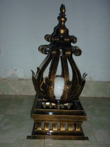 Applique murale décorative de luxe en fer forgé, style gothique, avec éclairage spectaculaire pour chambres, hôtels et murs de maisons de luxe - Product Image 3