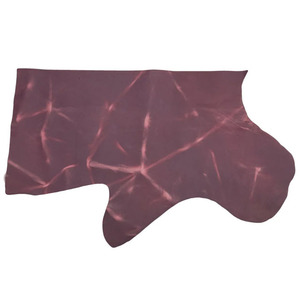 Purple Cowhide <b>Leather</b> With Abstract Pattern Ideal For Furniture And Craft Projects For High-Quality <b>Leather</b> Goods Production - Product Image 2