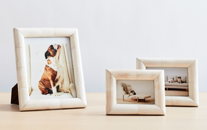 Luxury Handmade <b>White</b> Bone Inlay Oval Photo <b>Frame</b> Decorative Tabletop Picture <b>Frame</b> Artisan Home Decor Wedding Gift Hotel Office - Product Image 3