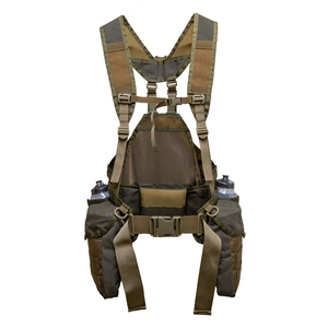 Gilet tactique de chasse avec sac banane, poches MOLLE pour bouteille d'eau, harnais réglable, vente en gros OEM pour l'extérieur - Product Image 6