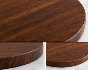Tabla de cortar de madera de calidad con resina, artesanía para cocina, preparación de alimentos, cocción, servicio, uso en restaurantes y catering. - Product Image 2