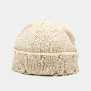 New Style Custom Logo 3D Embroidery Knit Beanie <b>Hats</b> Multi-color Acrylic Winter Adjustable Unisex Adult Casual - Product Image 1