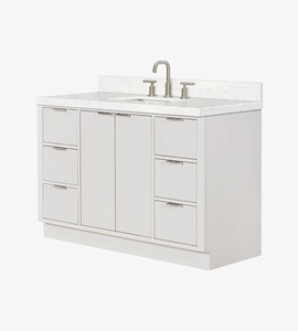 Venta al por mayor: Mueble de baño Phoebe de 54 pulgadas con lavabo individual, solo mueble, directo de fábrica en Vietnam - Product Image 2