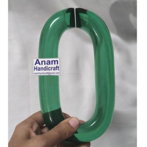 Customized Modern Acrylic Chain Wall Accents Handmade Modern <b>Ornamental</b> Resin Hanging for Home Decor Diwali Festival Ready - Product Image 1