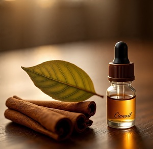 HIMVEDA ORGANIC Aceite Portador de Canela 100% Puro de Corteza, Natural, Ecológico, Destilado al Vapor para Aromaterapia y Cuidado Corporal, Venta al por Mayor a Granel - Product Image 3