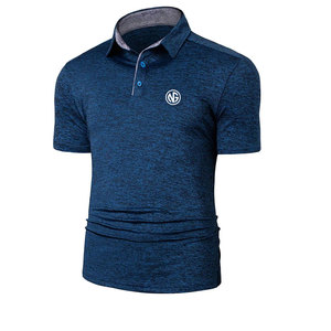 Camisas de Golf para Hombre de Diseño Único y Precio Razonable, de Lona Sólida, Transpirables y de Secado Rápido, para Venta en Línea - Product Image 2