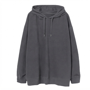 Sweat-shirt à capuche unisexe en coton mélangé de haute qualité, décontracté, à manches longues, avec cordon de serrage réglable - Product Image 6