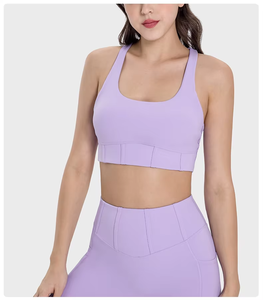 Nuevo Sujetador Deportivo Antigolpes para Mujer, Sujetador de Alto Impacto con Espalda Cruzada, Ropa Interior Deportiva para Fitness y Yoga - Product Image 5