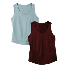 Camiseta sin mangas formal de alta calidad para mujer, 100% poliéster, transpirable, de secado rápido, cuello redondo, 240g, antipilling, con logo frontal, para gimnasio, novedad 2026 - Product Image 4