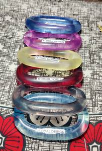 Cadena de eslabones de resina, decoración de pared con eslabones de resina colgantes, arte de resina acrílica moderno y único al precio más bajo. - Product Image 3