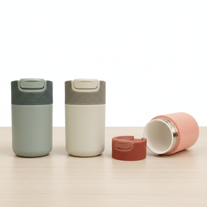 Botella Térmica de Porcelana al Vacío de Doble Pared SUS 304 de 8 oz/250 ml, Diseño Moderno y Lujoso, Personalizable con Logotipo, MOQ Bajo - Product Image 1