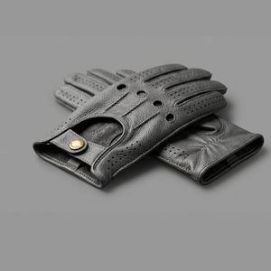 Guantes de Conducción de Invierno de Última Moda, Guantes de Motocicleta de Cuero Impermeables y Cálidos con Función de Pantalla Táctil Pakistan - Product Image 2